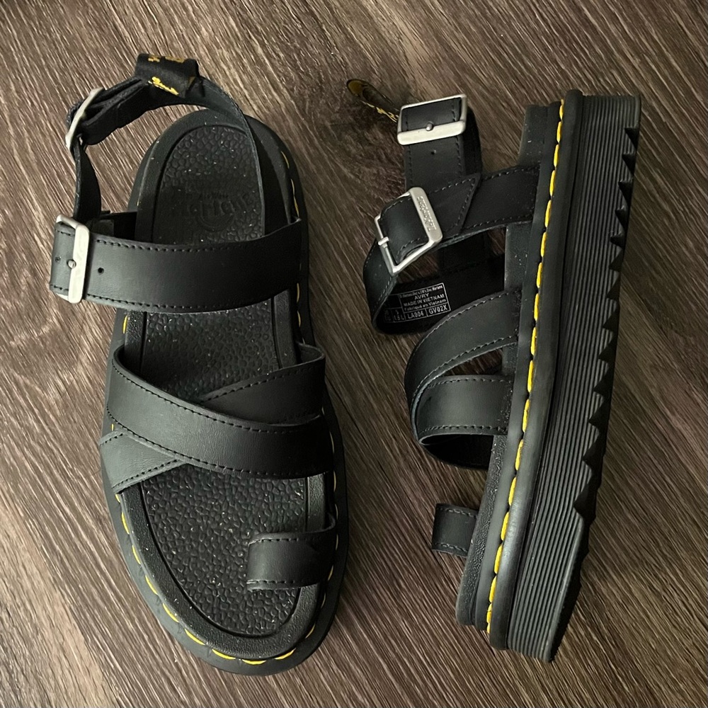 Dr. Martens Black Sandals - Picture 3 of 4